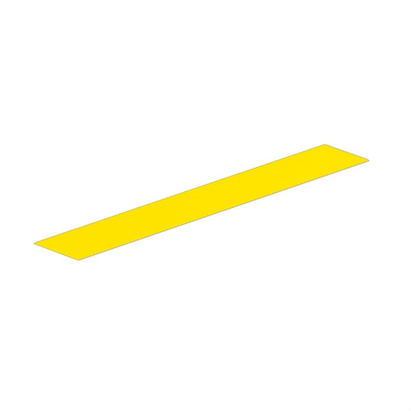2519160000 - Yellow 40x6.3mm ELS Insert Markers, 3000 Pieces (Pack of 3000)