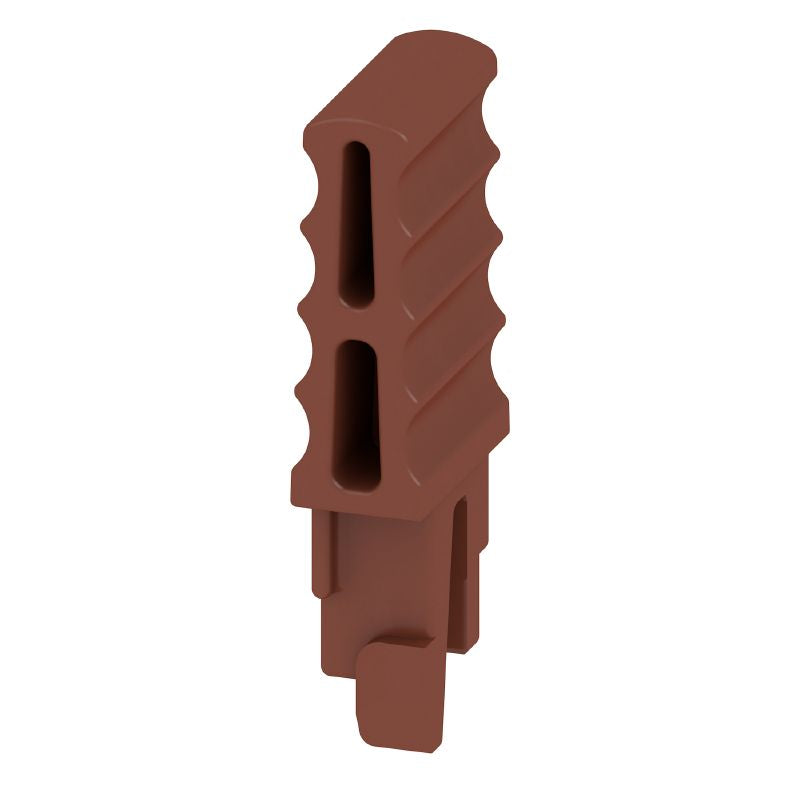 2762590000 - Compact Brown Locking Lever Terminal, 19.7mm Deep (Pack of 50)