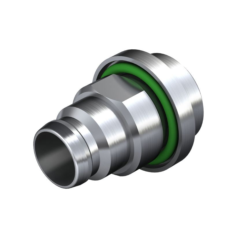 2424550000 - M8 Pin Connector, 10mm Height, RoHS Compliant, CuZn Housing (Pack of 25)