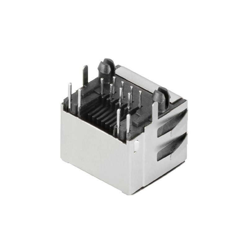2562880000 - Cat. 5 Modular Jack with 12 Poles and 90° THT Connection (Pack of 140)