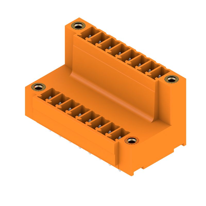 1035050000 - 3.81mm 16-Pole PCB Connector with Flange and 180° Angle (Pack of 50)