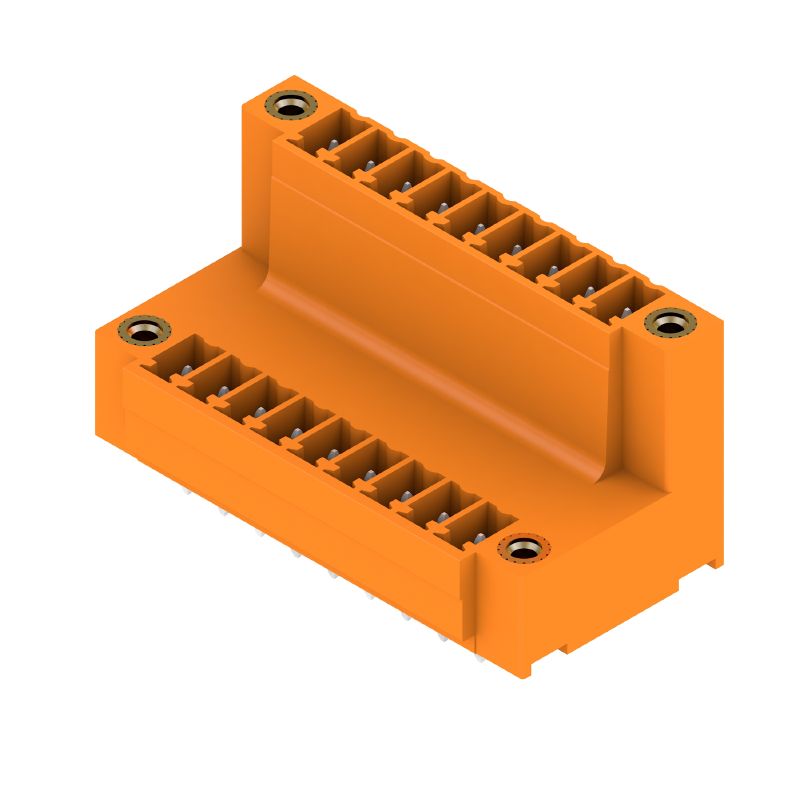 1035060000 - 3.81mm PCB Connector, 18 Poles, THT Solder, Orange (Pack of 50)