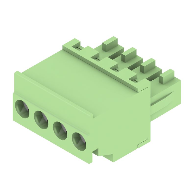 1799030000 - 3.81mm Female Plug PCB Connector, 4 Poles, RoHS Compliant (Pack of 50)