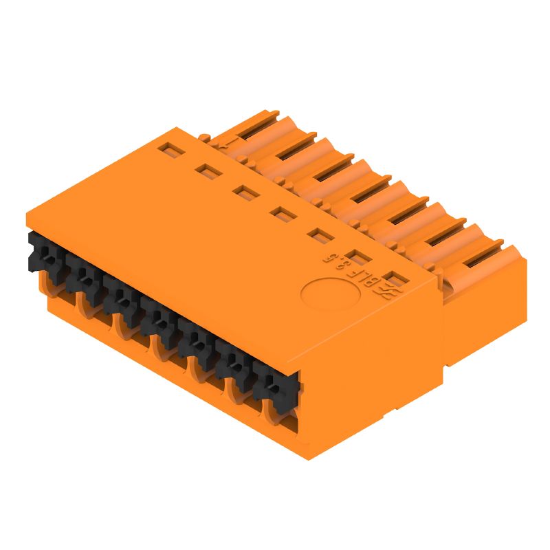 2459100000 - 3.50mm Female PCB Connector, 7 Poles, 180° Orientation (Pack of 72)