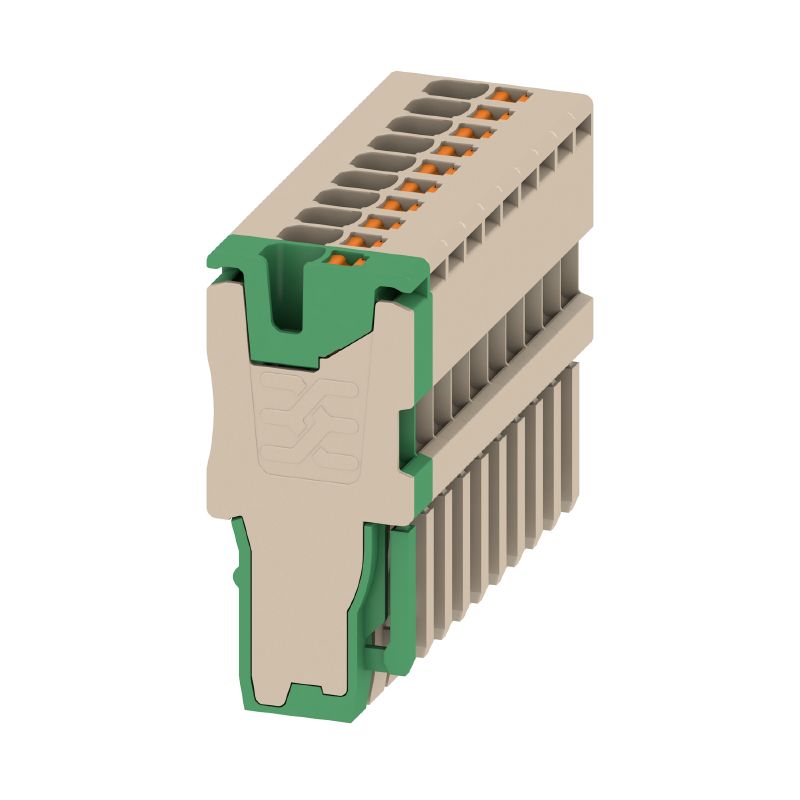 2719830000 - 10-Pole 500V Plug, RoHS Compliant, Dark Beige, 17.5A (Pack of 20)