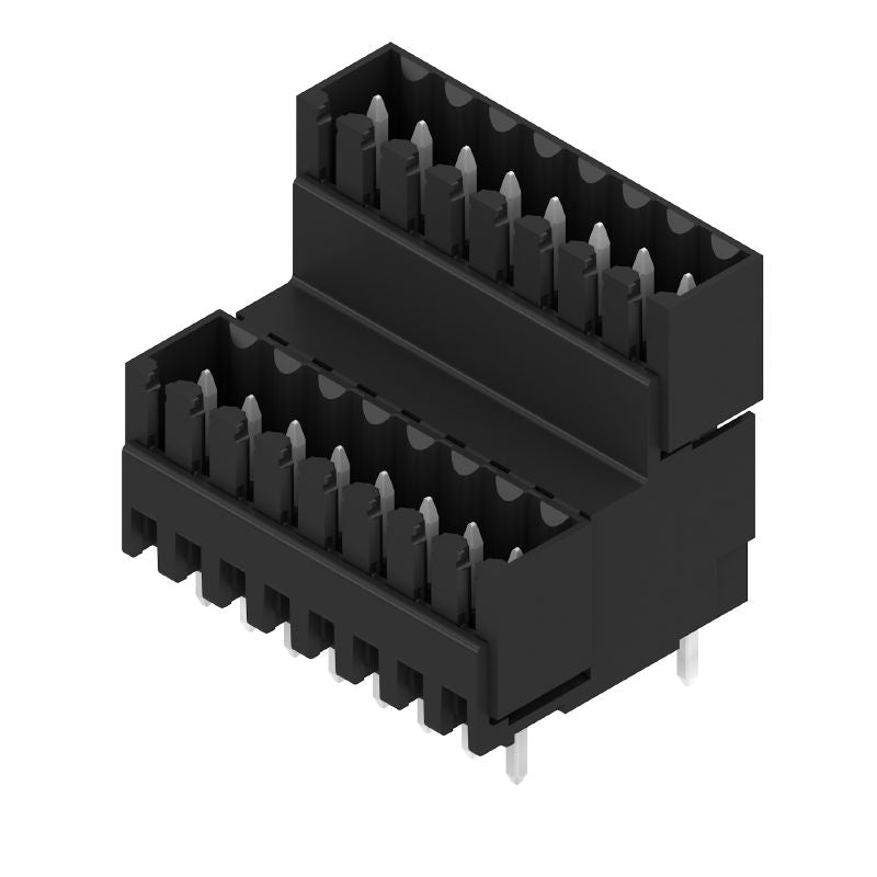 1641760000 - 3.5mm 16-Pole Male Connector THT Solder Plug Black (Pack of 20)