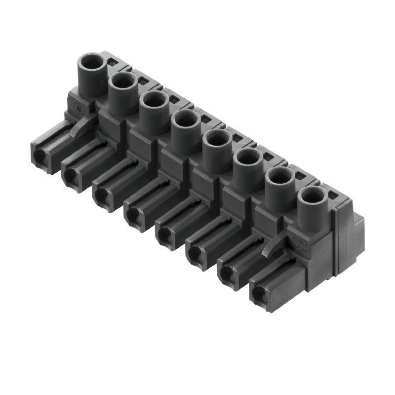 1049030000 - 8-Pole 7.62mm PCB Connector with 180° Angle (Pack of 50)