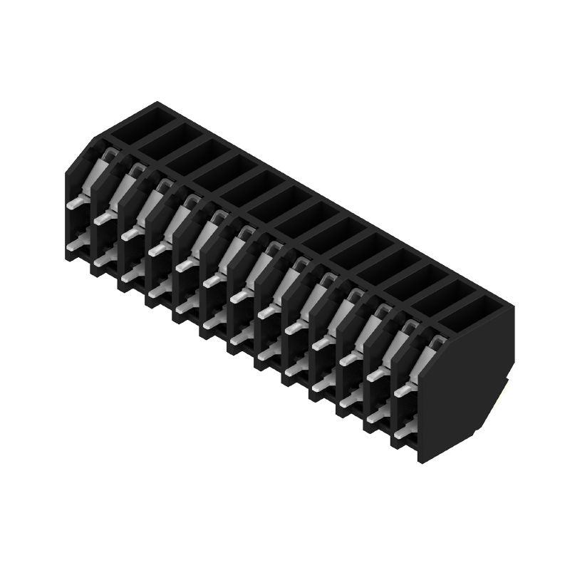 1885530000 - Black 13-Pole PCB Terminal, 3.81mm Pitch, 135° Angle (Pack of 11)