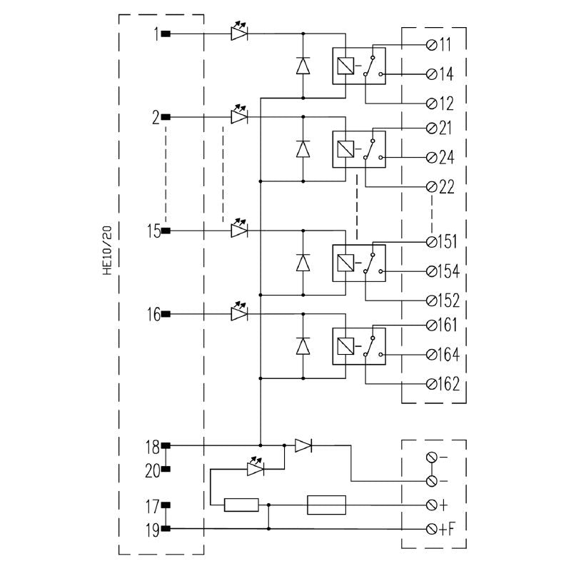9445100000 - RSM-16 Interface Component for Compact Connections, ROHS Approved