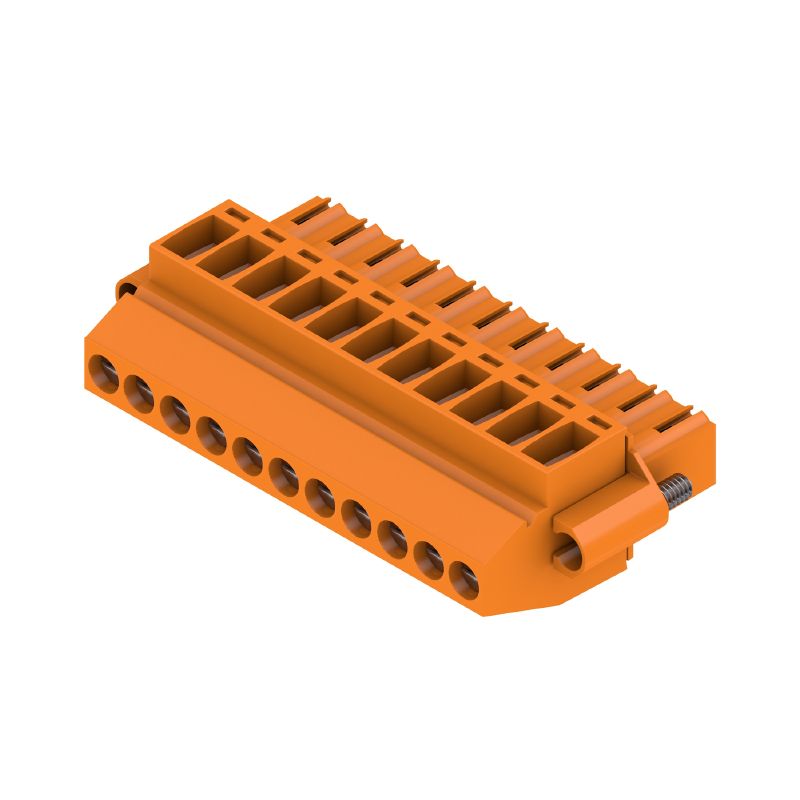 1639100000 - 3.50mm 11-Pole Female PCB Connector with Clamping Yoke (Pack of 36)