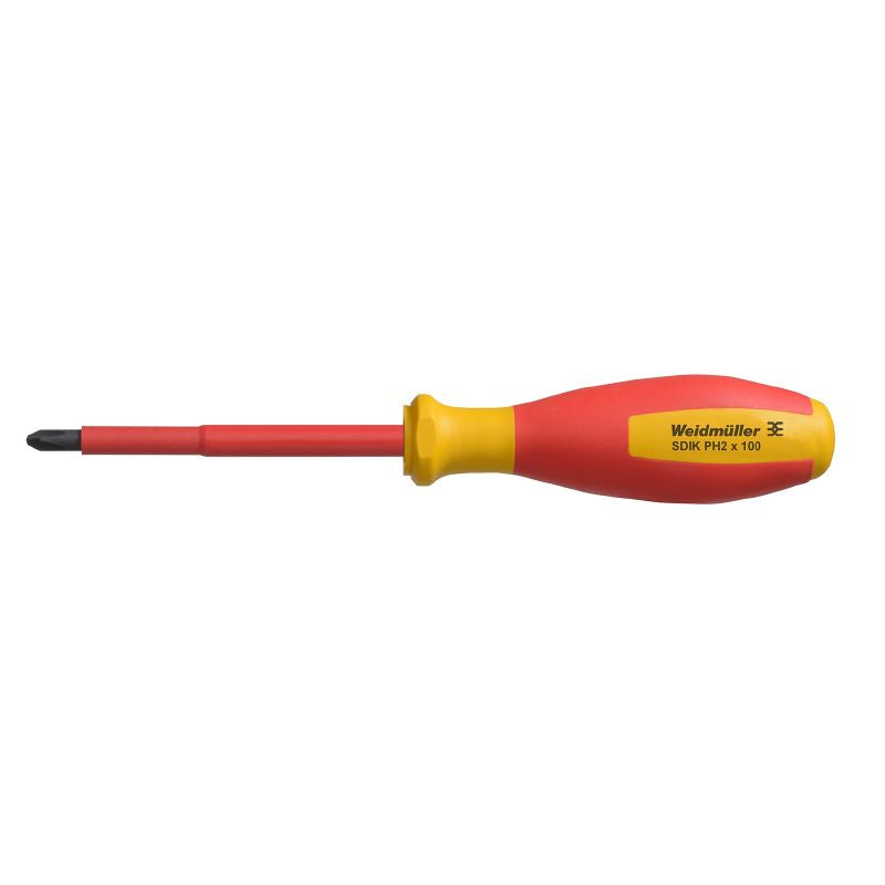 2749900000 - VDE Insulated PH2 Screwdriver, 100mm Blade Length