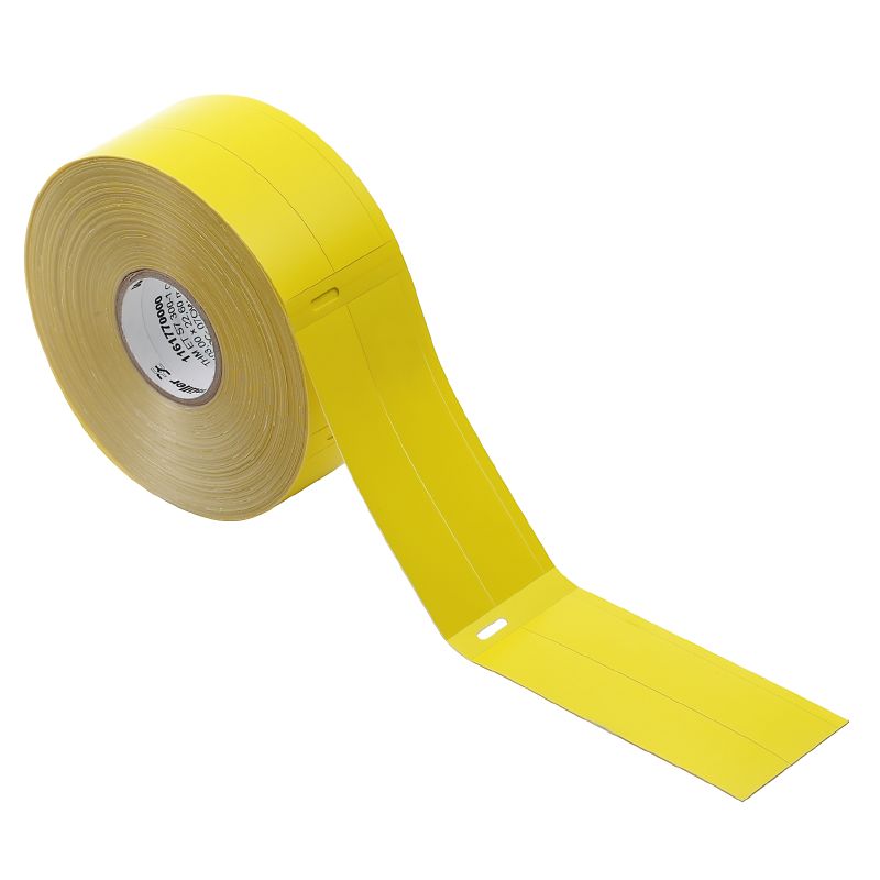 1161770000 - Yellow Polypropylene Device Marker, 103x22.6mm, 500 Labels