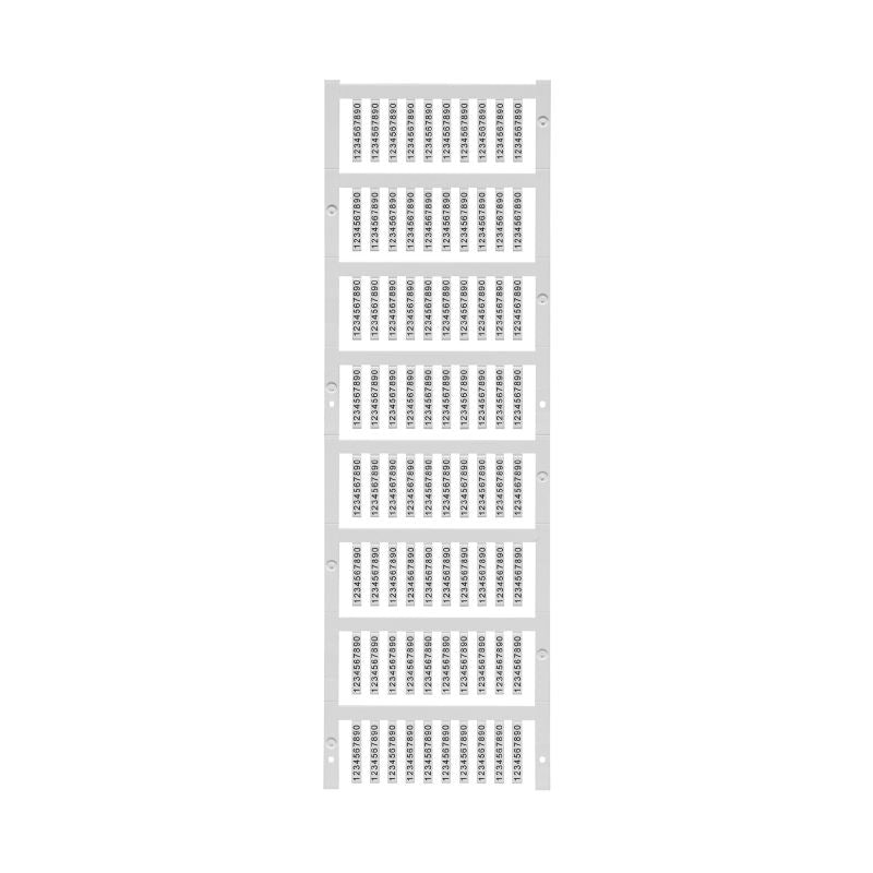 1906370000 - 21x3.2mm SlimFix Cable Markers, 80 Pcs, RoHS Compliant (Pack of 80)