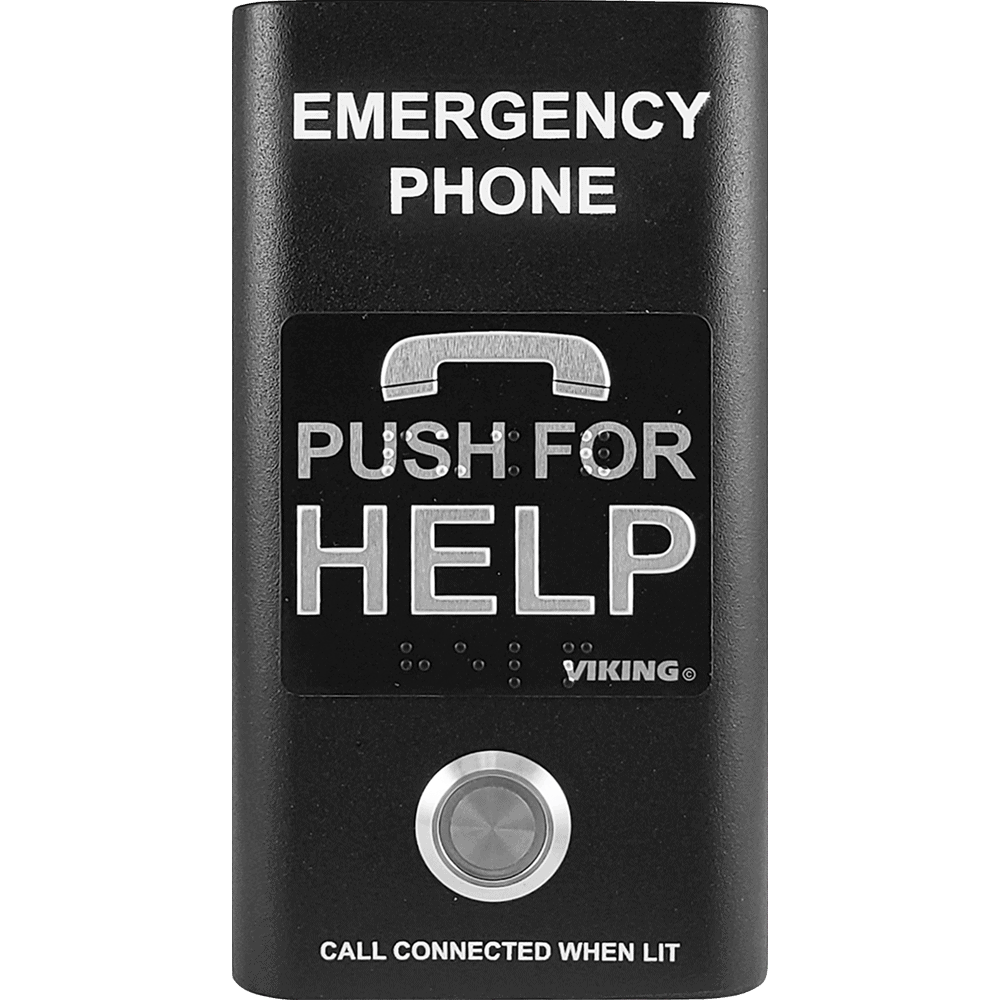 E-1600-BKA - ADA Compliant Emergency Phone with Handsfree Communication