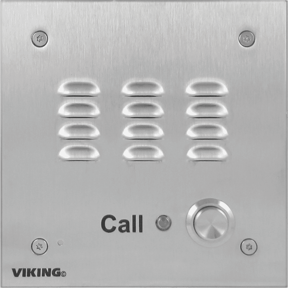 E-30-IP - PoE Powered Hands-Free Entry Phone with LED Call Indicator