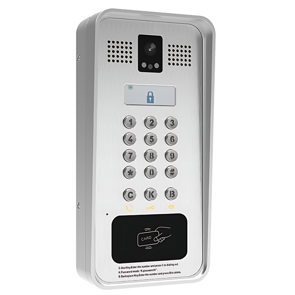 I33VF - Flush-Mount Intercom with Infrared Night Vision and HD Audio