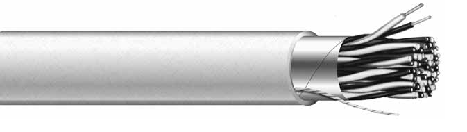 24 AWG 2 Pair Type CMR Foil Shield Computer Cable