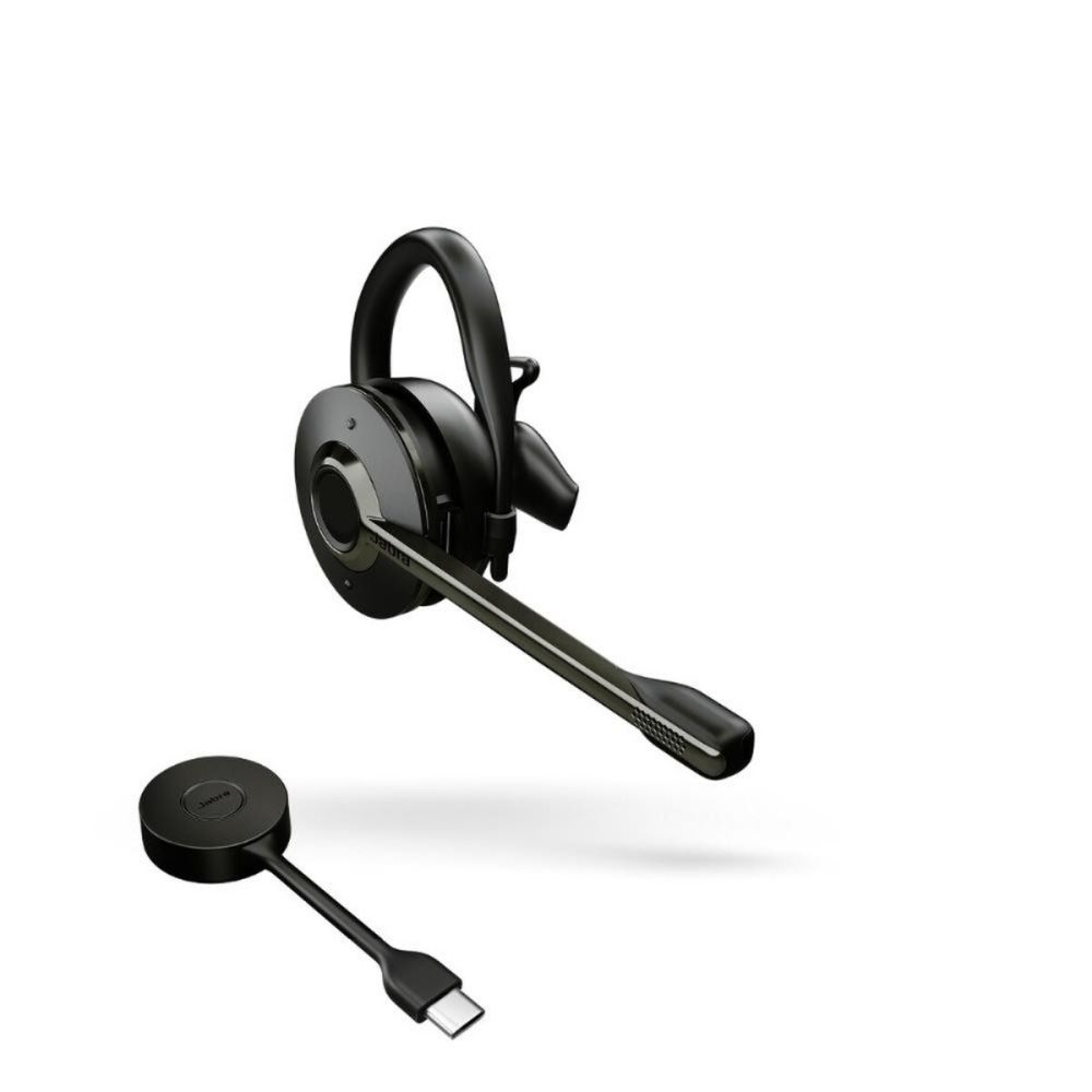 9655-435-125 - USB-C Convertible Headset with Stand and Noise-Canceling Mic