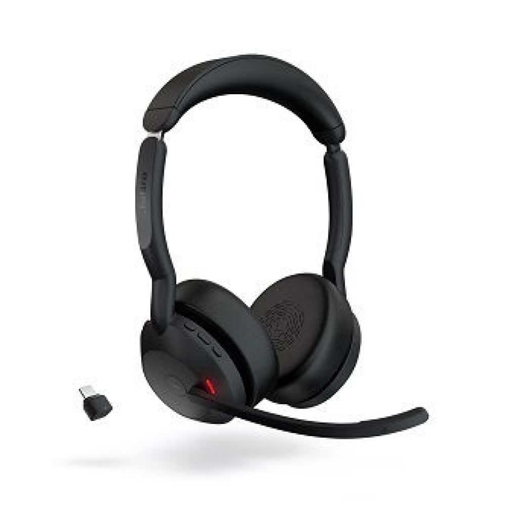 25599-989-999-01 - Jabra Evolve2 55 Wireless Headset with Noise-Cancelling Microphones