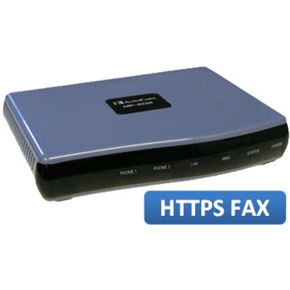 GGWV00673/GGWV00593 - Enhanced HTTPS Fax ATA for Cloud & SIP Connections