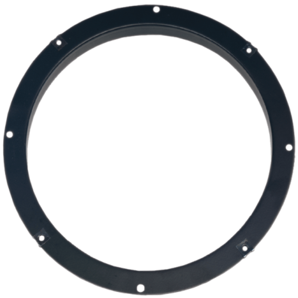 MR8 - Tapered Steel Speaker Mounting Ring with Foam Insert