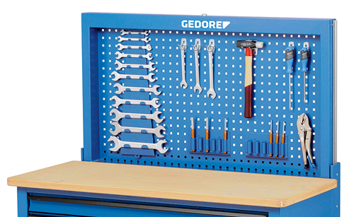 2251787 - 640mm GEDORE Blue Rear Panel for 1504 XL & 1506 XL Workbenches