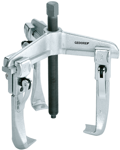 1222902 - Ergonomic 3-Armed Puller with Quick-Adjust & Nitrocarburized Finish