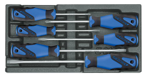 1523708 - Durable ABS 1500 ES Screwdriver Set with Slip-Proof Tools