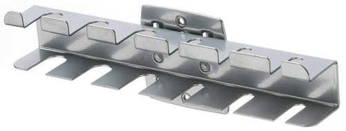 1879200 - Powder-Coated Screwdriver Holder for 6 Tools, Fits 10x38mm Panels