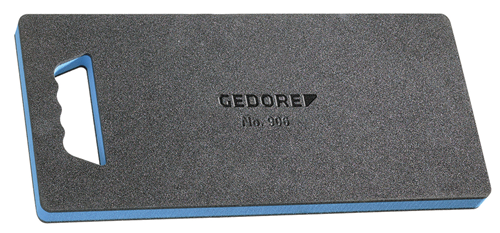 1942948 - Compact Blue & Black Kneeboard with Recessed Handle, 450x210mm