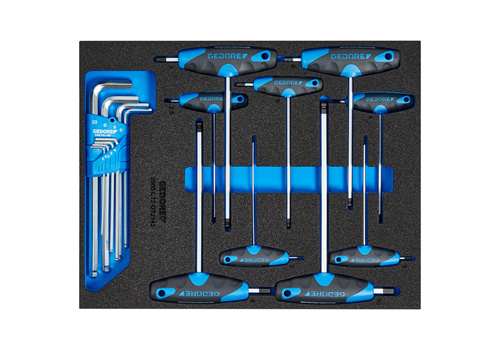 2016540 - 17-Piece Off-Set Screwdriver Set in Foam Module 316.5 x 390mm