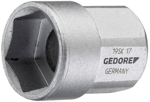 2225980 - Chrome-Plated 24mm Socket Insert for Ratchet Use