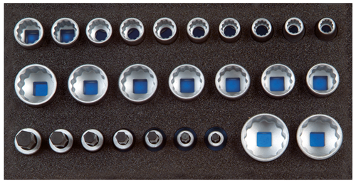 2308916 - 26-Piece 1/2" UD Socket Wrench Insert Set