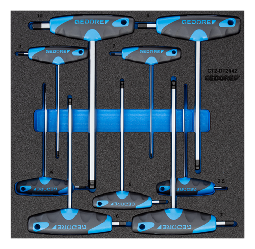2309009 - 390mm Hexagon Socket Key Set in Check-Tool Module