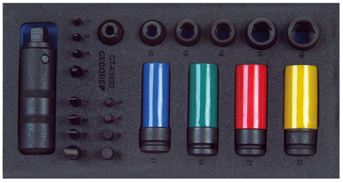 2309092 - 1/2" Screw Remover Kit in Convenient Storage Module