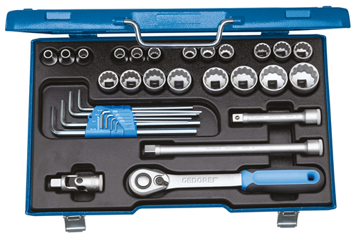 2546027 - 31-Piece Socket Wrench Set with Vanadium Steel Sockets