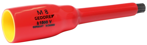 2946572 - VDE Insulated 3/8" XZN M10 Screwdriver Bit Socket