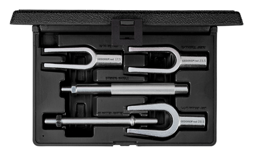 12030 - Versatile Fork Head Set with Replaceable Ends in Durable Case