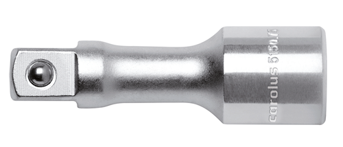 65100 - Durable Matt Chrome Socket Spanner with Ball Lock Mechanism