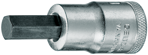 6155440 - 60mm Chrome-Plated Screwdriver Bit with 1/2" Square Drive