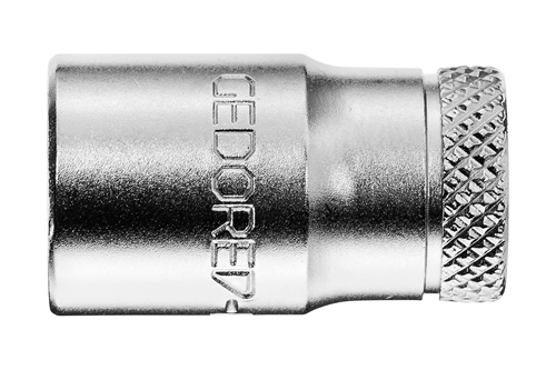 6167880 - Gedore 1/4" Hex Socket, 7/16", Chrome-Plated Steel