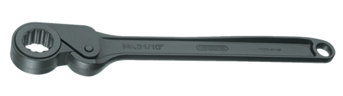 6255740 - 31K Friction Spanner for Steel Construction, 30" Shaft Compatibility