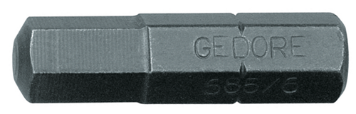 6539260 - 10-Piece Hexagon Screwdriver Bit Set, Vanadium Steel Finish