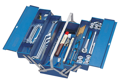 6610660 - Comprehensive 57-Piece Metric Tool Set in Convenient Toolbox