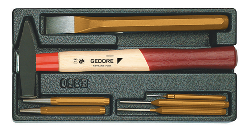 6613760 - Durable ABS Chisel Set in 1500 ES Module with Slip-Proof Grips