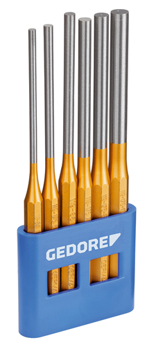 8866290 - 6-Piece Long Pin Punch Set in PVC Holder