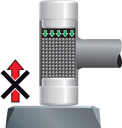 8868150 - Fibreglass Hammer with Plastic Grip, 60mm, Wear-Resistant Head