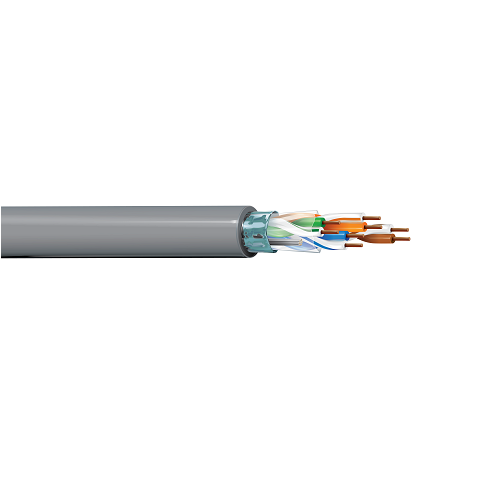 Belden 1624P 24 AWG 4 Pair Solid F/UTP Category 5 Premise CMP 100MHz Horizontal Cable