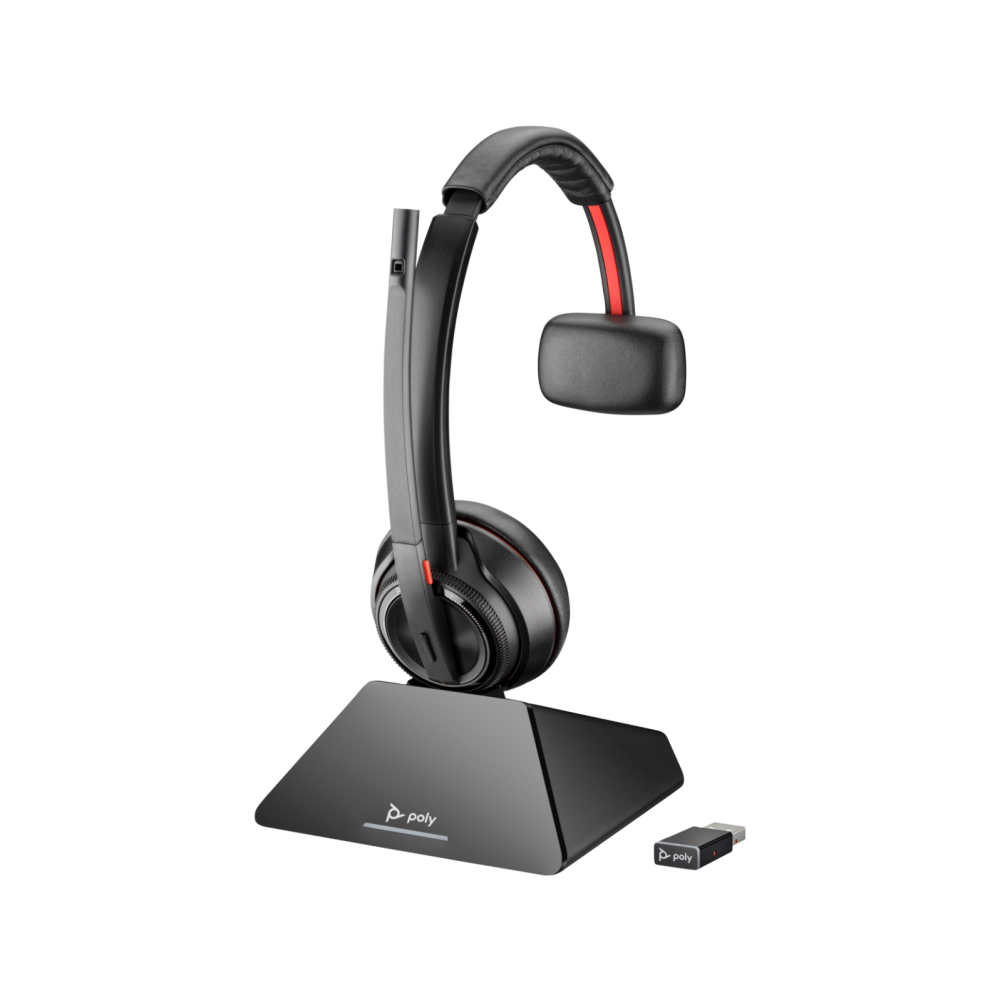 77T33AA#ABA - Savi 8220 UC Stereo Headset with 590ft Range & Dual Device Connectivity