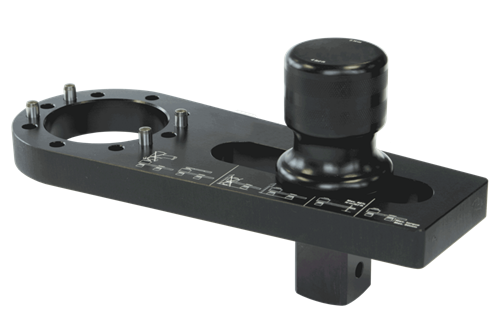 2653338 - Adjustable L-Shaped Reaction Arm in Light Metal